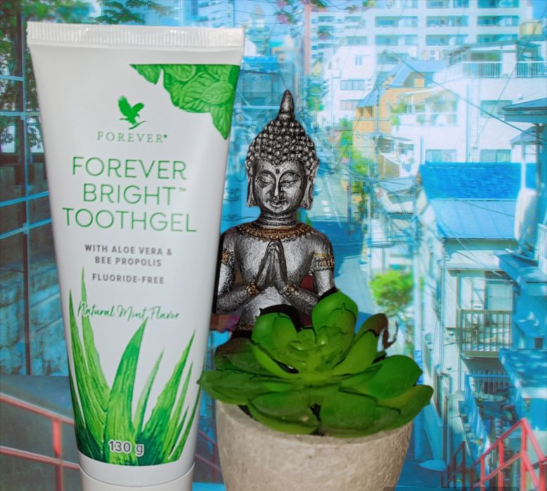 Pasta Dentífrica Forever* S/ Flúor - Aloe Vera +Própolis+Camomila.