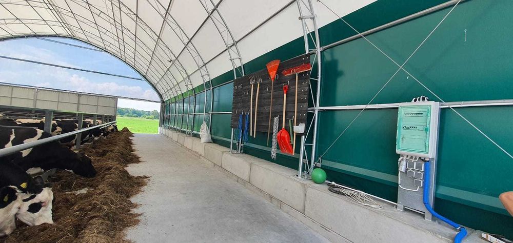 HaleNaBale.pl hale dla bydła 15m x30m