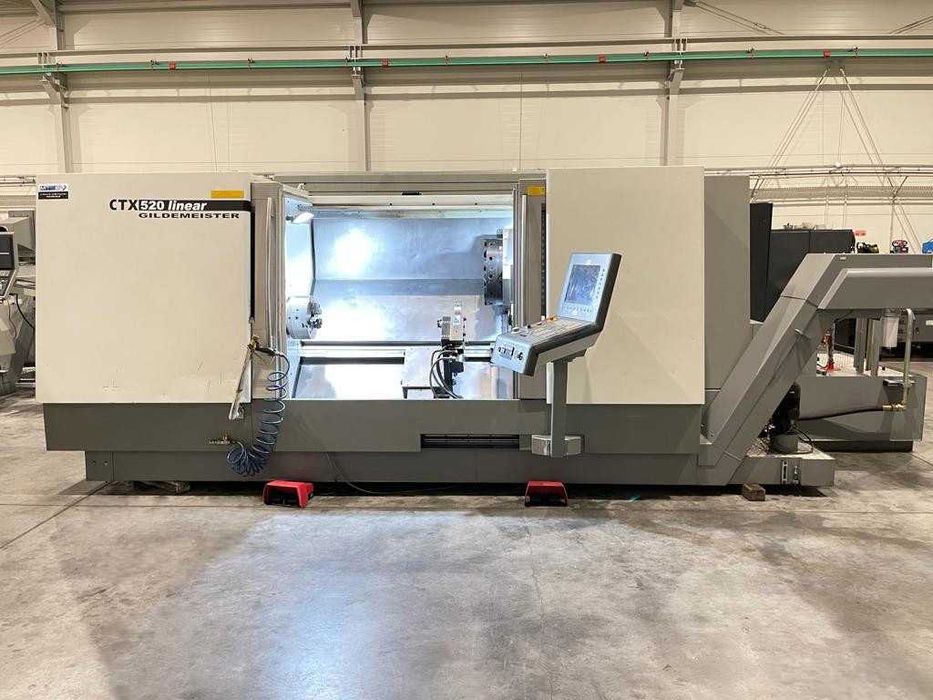Tokarka DMG CNC Gildemeister CTX520 linear z osią C oraz napędzanymi narzędziami, cena netto 199 000
