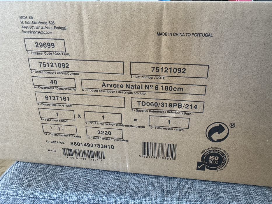Vendo Árvore de Natal 180cm