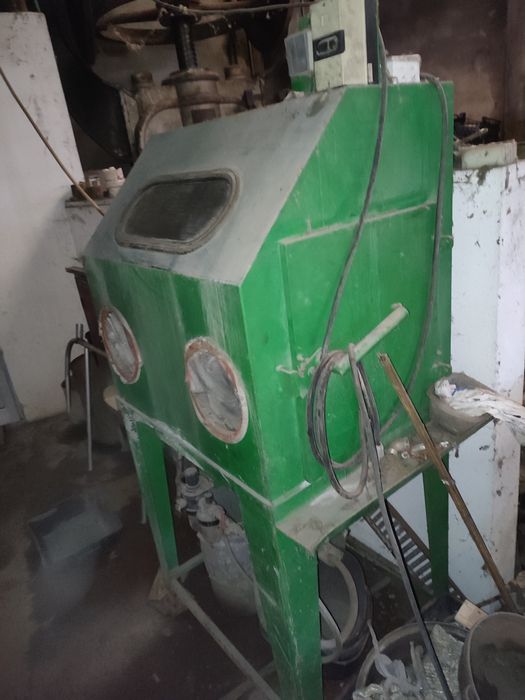 Máquina jato de areia