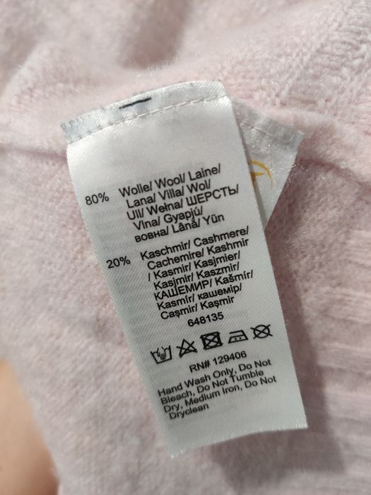 Sweter Bonprix 40/42 kaszmir wełna