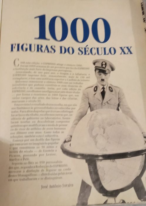 As 1000 figuras século XX (Ed. Esp. Expresso n 1000)