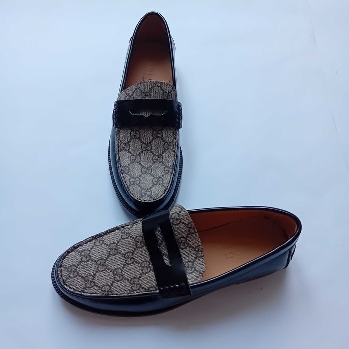 Gucci Mokasyny Skóra 43 dł 28 cm Nowe