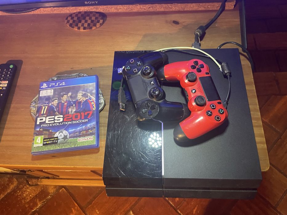 PS4 + 2 comandos + PES 2017