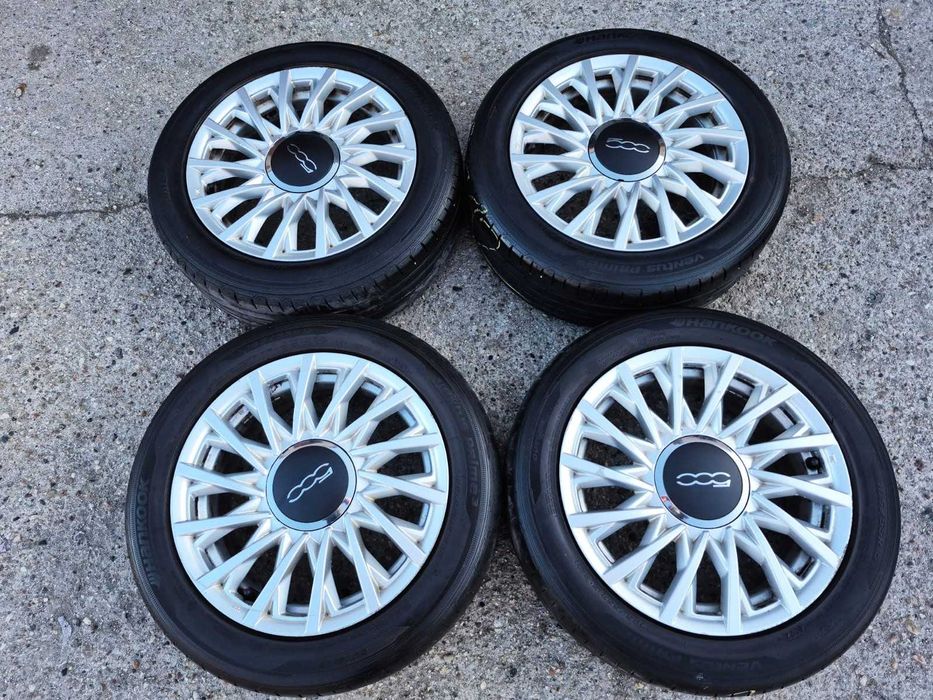 Fiat 500 Oryginalne Alufelgi Koła Lato 6,5mm 15 Cali 4x98