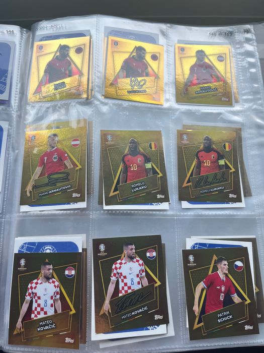 Euro 2024 cromos SP dourados