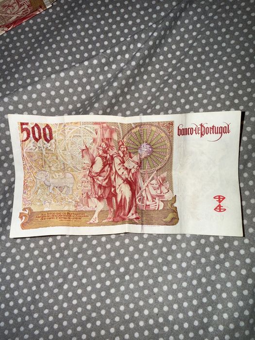Lote de Notas Antigas Portuguesas em Escudos – Coleção