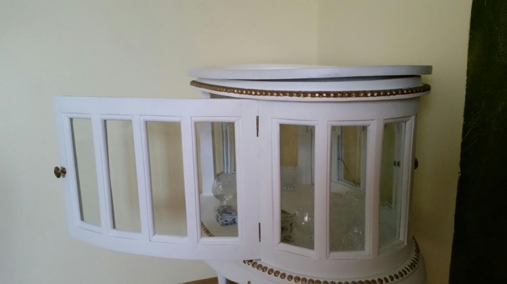 Serwantka, stolok barokowy, witryna, herbaciarka, barek,