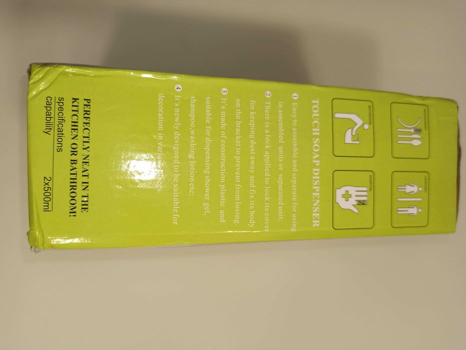 Dispensador duplo gel de banho shampoo