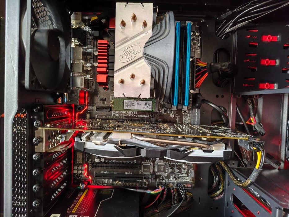 Ігровий ПК, комп'ютер 1150, I7 4770K + RX 580 8GB