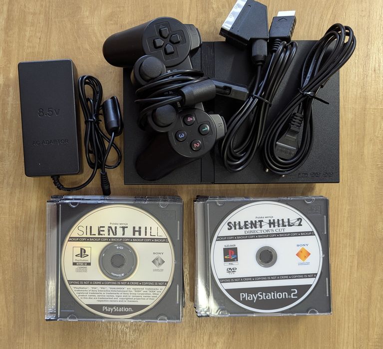 PlayStation 2 Slim + 14 gier