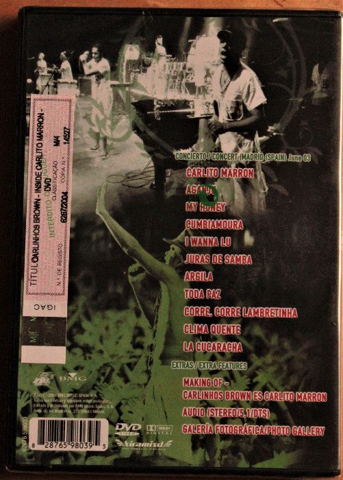 Música Brasileira - Elba Ramalho e Carlinhos Brown, novos