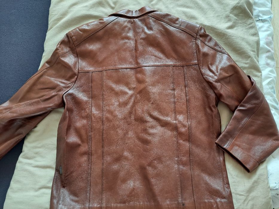 Kurtka męska brązowa