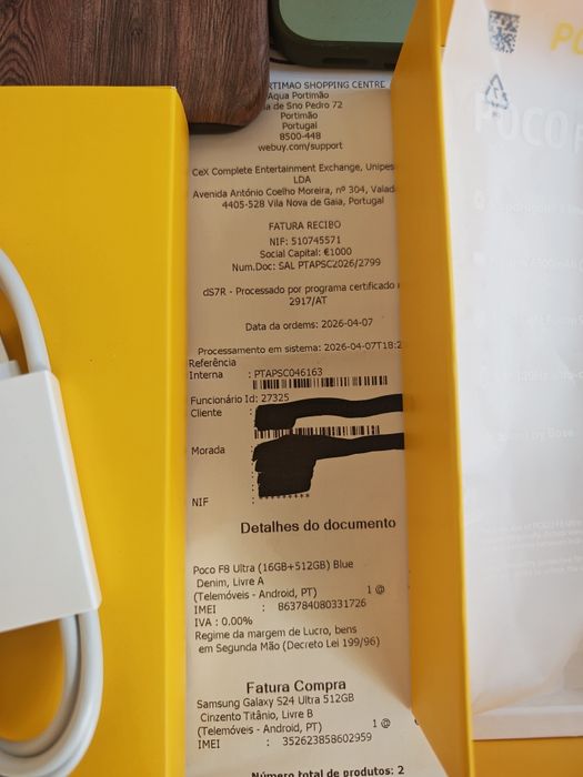Xiaomi Poco F8 Ultra 5G  6.9" 16GB/512GB Denim Blue Seminobo C/Garantia  Aceito Retomas