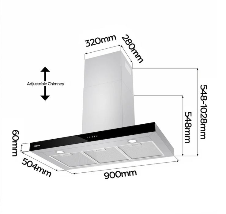 Exautor 90cm Ciarra
