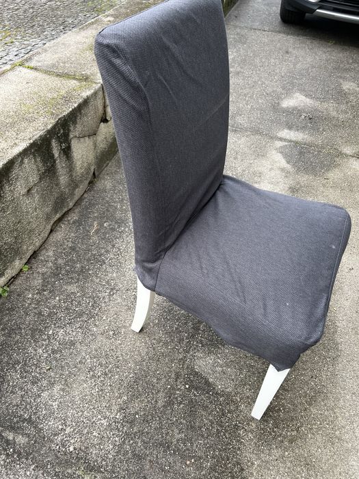 4 cadeiras Ikea cinza