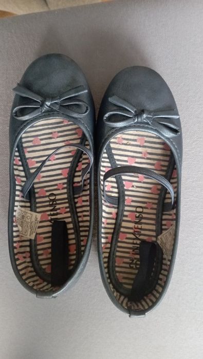 Granatowe balerinki 32 jak nowe!