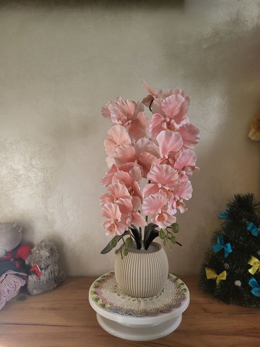 Орхідея латексна  !!! і шовкові !!!