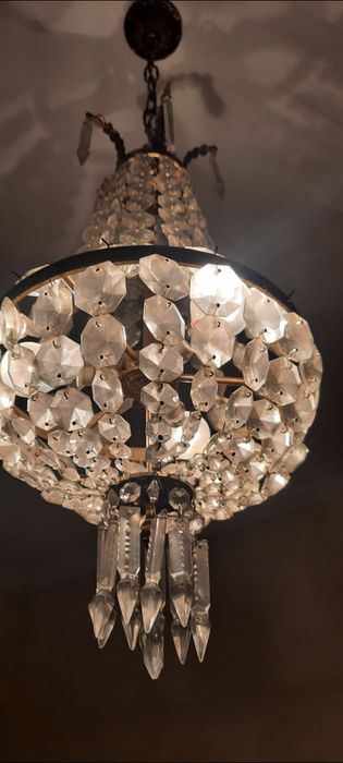 Candeeiro Cristal teto