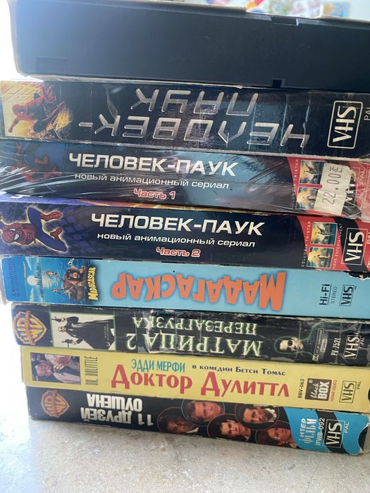 Видеомагнитофон Panasonic NV-SJ530 + VHS-кассеты
