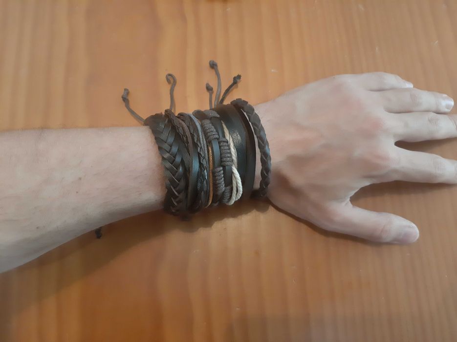 Pack pulseiras homem