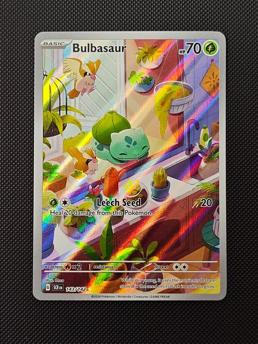 Bulbasaur 143/142 karta pokemon Stellar Crown
