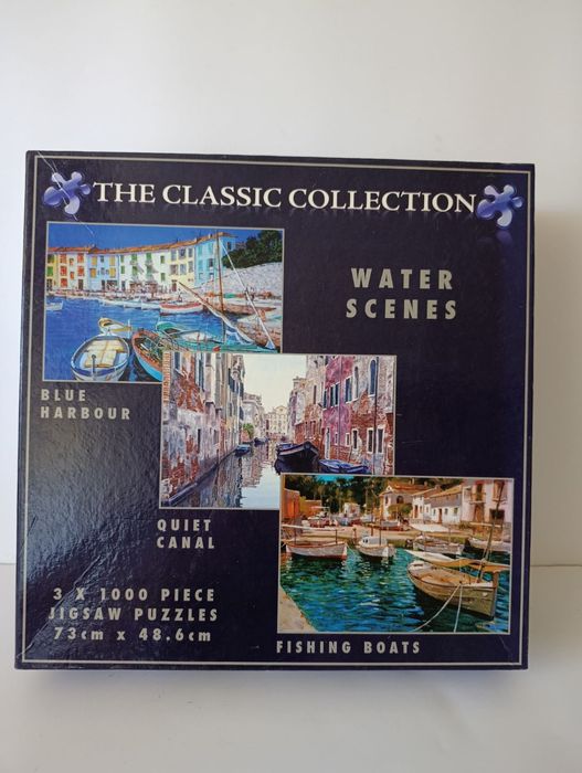 Пазли 3 в 1 по 1000 елементів Класична колекція