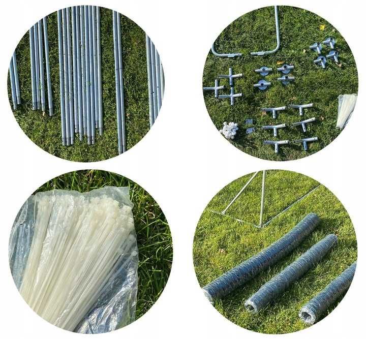 NOWA*wysyłka 3x6 m woliera klatka wybieg dla kur kurnik zwierząt duży