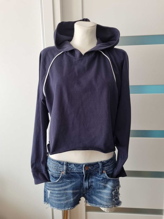 Bluza crop top z kapturem Pull&Bear L(40)