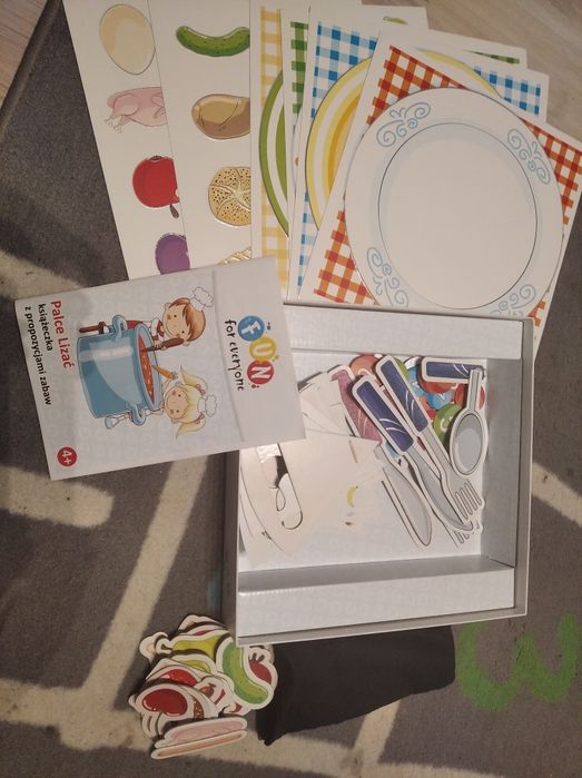 Gra edukacyjna Palce lizać