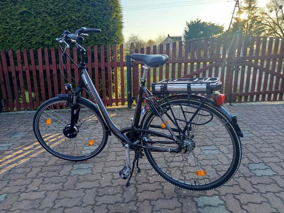 Rower z napędem elektrycznym