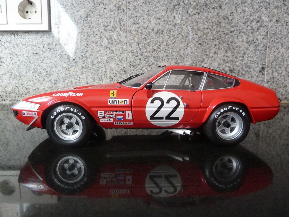 1:18 Kyosho, Ferrari 365 GTB4 Competizione, AutoArt Minichamps