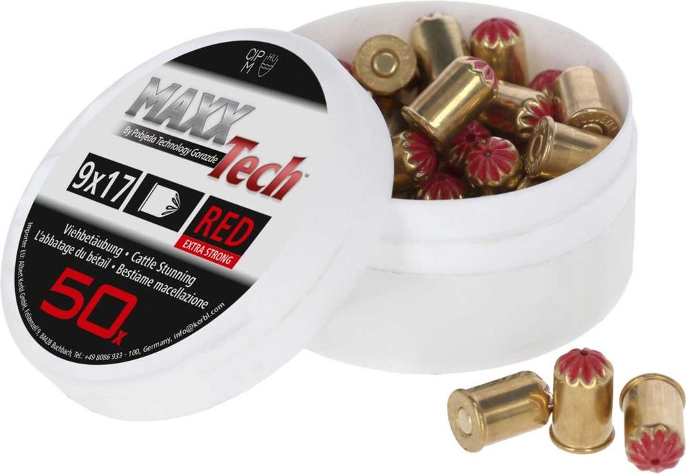 Naboje ubojowe do aparatu ubojowego BLITZ 9x17 - 50szt