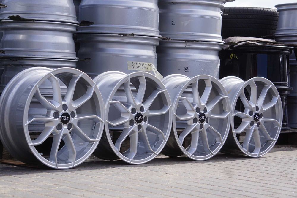 Alufelgi oryginal Audi 5x100 7,5Jx17 et46 cb57,1mm piekne, jak nowe!