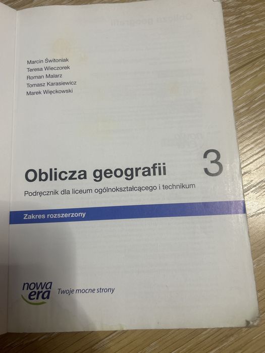 Oblicza geografii 3