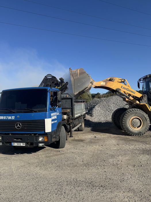 Щебінь, пісок, гранвідсів, камінь бутовий