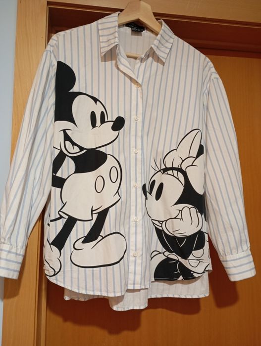 Camisa manga comprida Bershka