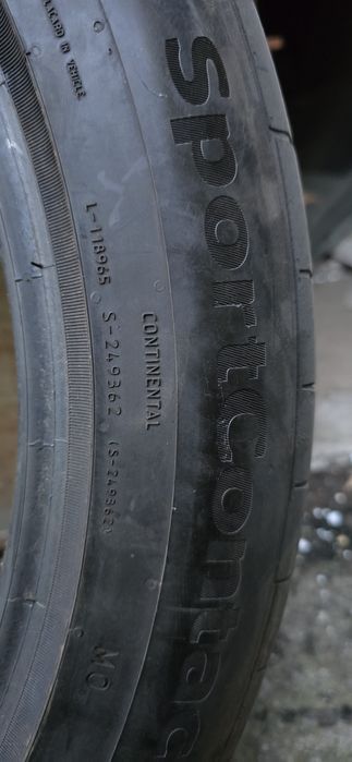 continental sport contact 275 45 r21