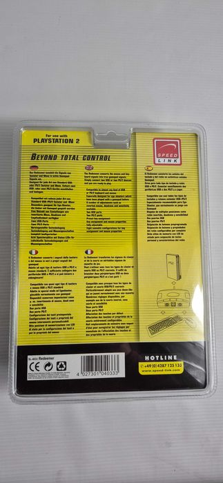 Adapter Speed-Link Redeemer PS2 - Mysz + Klawiatura do PlayStation 2