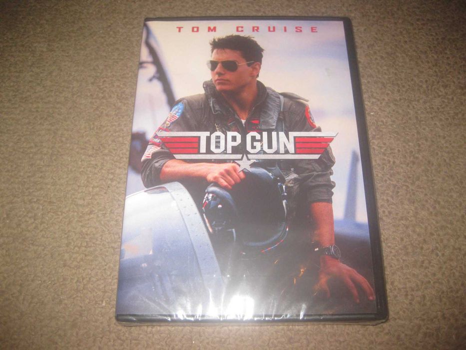 DVD "Top Gun - Ases Indomáveis" com Tom Cruise/Selado!