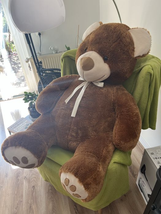 Metrowy miś. Duzy miś.