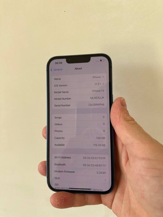iPhone 13 128gb