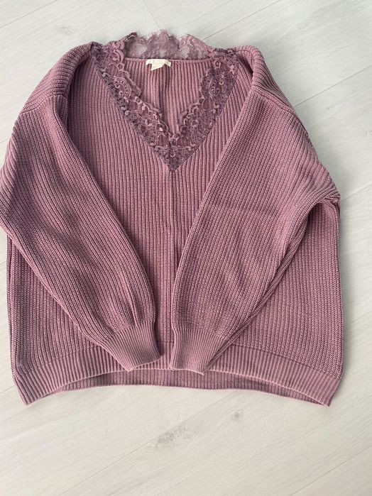 Свитер с кружевом H&M Р.S
