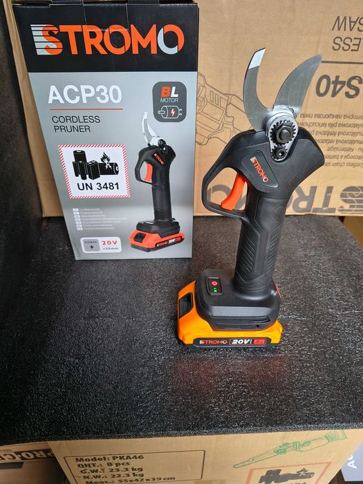 Акумуляторний секатор Stromo ACP30