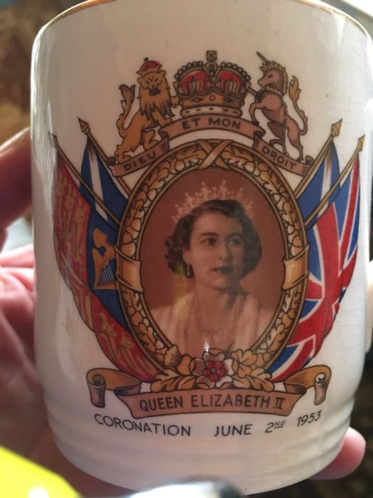 Чашка коронація Єлизавети