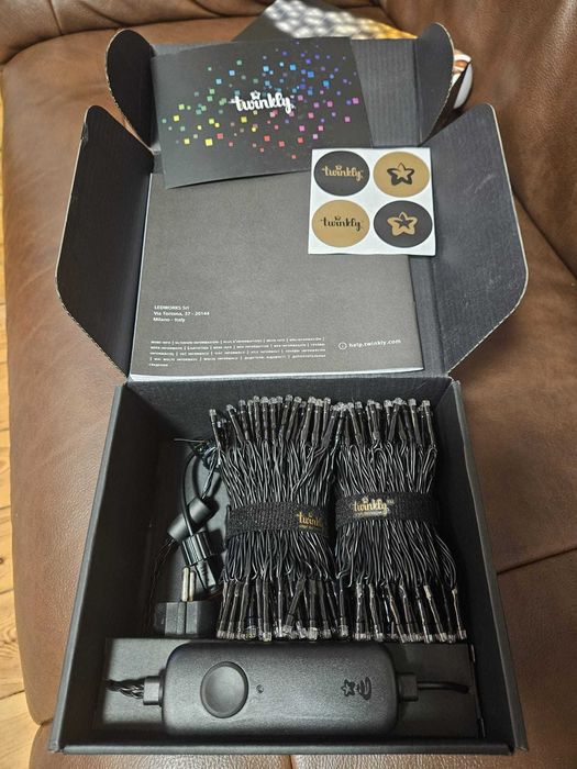 Smart Lampki 400Led AWW Twinky Strings 32m WiFi, BT NOWOŚĆ Gold&Silver