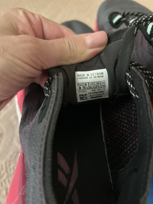 Reebok zig kinetica 2 38.5p 24.5- 25.5см кросівки жіночі оригінал