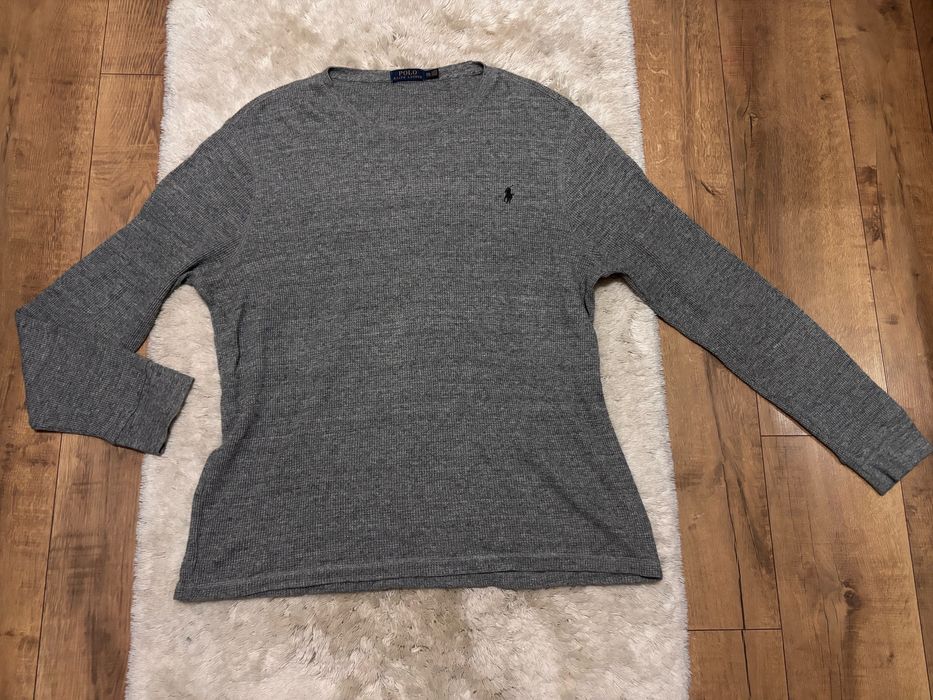 Szary sweter meski Ralph Lauren Polo