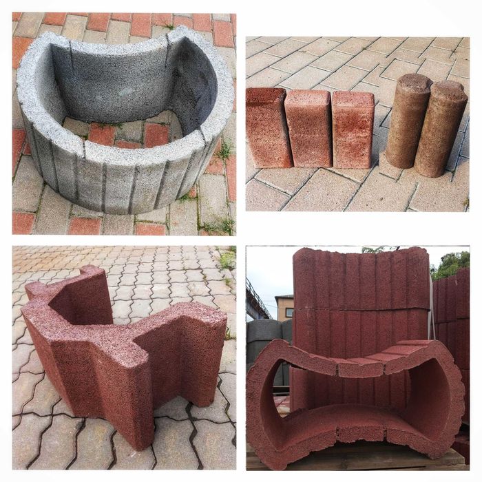 Клумби для квітів бетонні (вазоны). Самовивіз.